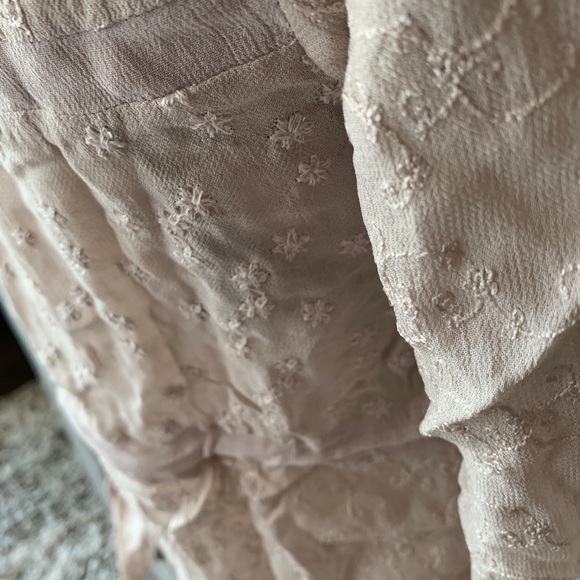 NWT All Saints Vintage Pink Blouse Small - Picture 6 of 7